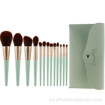 Etiqueta privada de OEM impermeable 13pcs Pincel de maquillaje